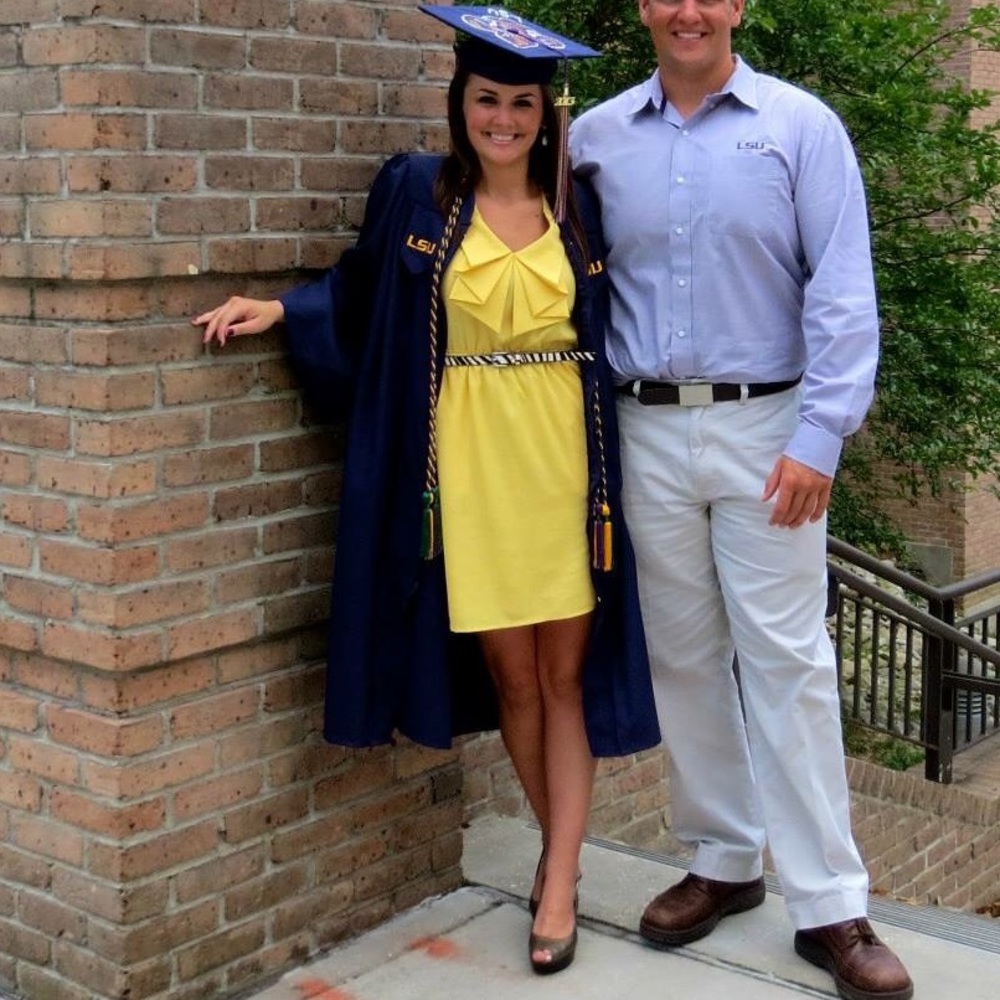 Yellow dress LSU